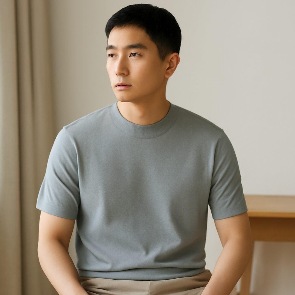 남성반팔니트 대표 이미지